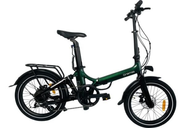 VELO PLIANT ELECTRIQUE ONEMILE NOMAD 500Wh - Vert Anglais (2024)