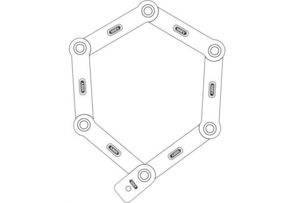 Antivol vélo Abus Bordo 6405/85cm + Support SH + Adaptateur BLO BOS RT2 : Sécurité et praticité au rendez-vous – Image 3