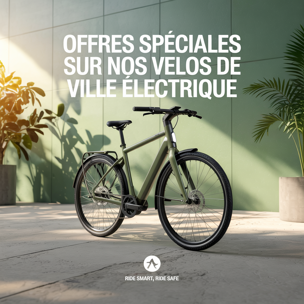 Vélos de villes en promo
