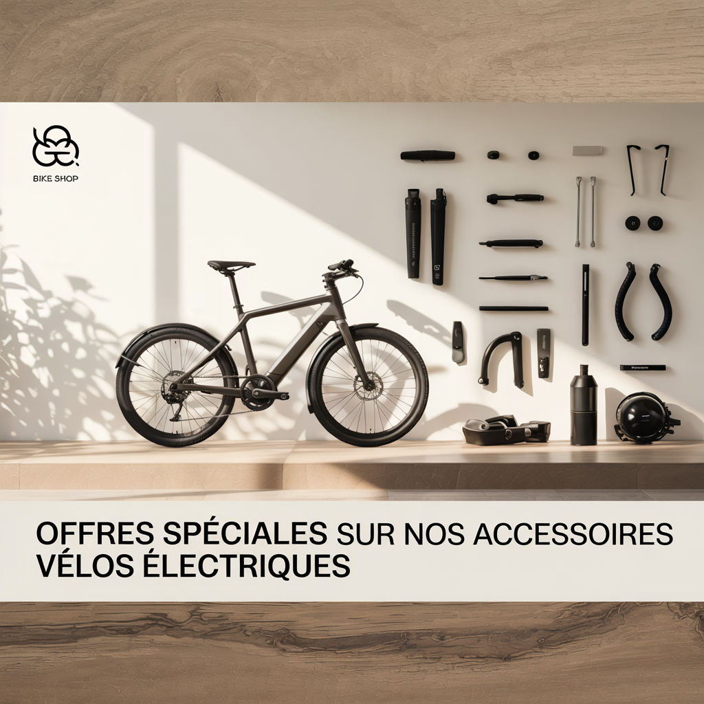 accessoires de vélos électriques en promotion ,accessoires pour vélo électrique , accessoire pour velo electrique