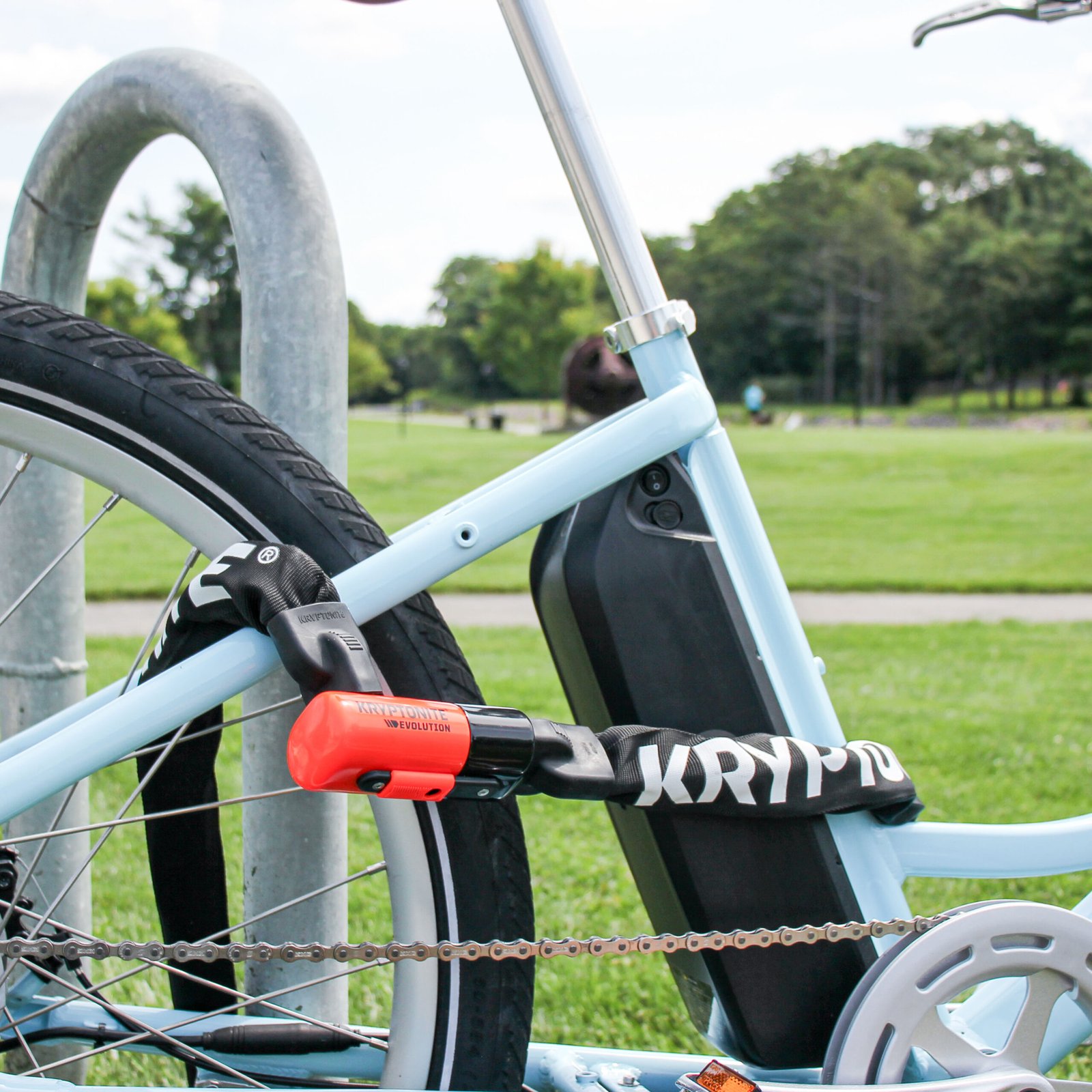 chaîne antivol Kryptonite Evolution Meilleur cadenas vélo antivol vélo électrique