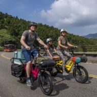 vélo électrique pliant compact