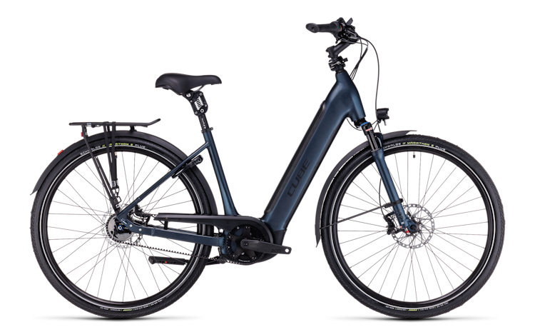 Cube vélo de ville Puissant et élégant