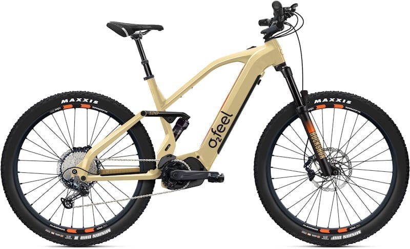 o2feel vélo électrique VTT électrique puissant et confortable — O2Feel Amplitude AM Power 7.2 Mid IPA720