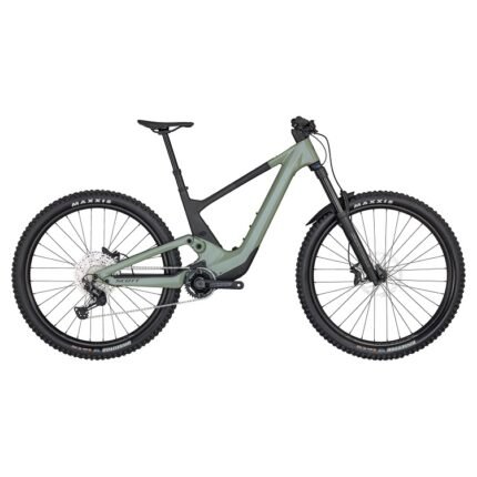 VTT électrique SCOTT autonomie fiable : SCOTT Voltage eRIDE 910, tout-suspendu carbone, moteur TQ 50 Nm, batterie 360 Wh — 7 199 €.