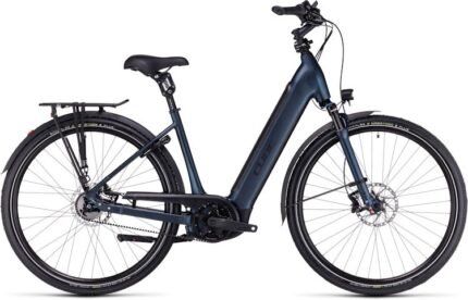 Vélo de ville électrique Cube Supreme Hybrid SLT 625 wh - Entrée basse - Noir Midnight