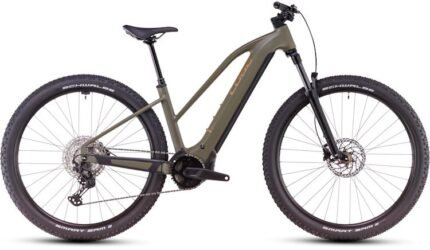 Vtt électrique Cube reaction hybrid pro 600 trapeze dustyolive´n´gold