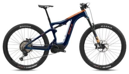 VTT Electrique Tout-Suspendu BH Atomx Lynx Carbon Pro 8.7 Shimano Deore/XT 12V 720 Wh 29'' Bleu/Orange