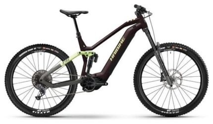 VTT Électrique Tout-Suspendu Haibike Hybe 10.5 Sram GX Eagle AXS 12V 720 Wh MX(29/27.5'') Marron 2024
