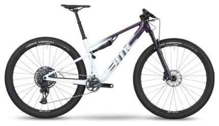 VTT Tout-Suspendu BMC Fourstroke One Sram GX Eagle AXS 12V 29'' Violet Deep Blanc 2023 rapide