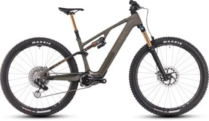 Vtt électrique Cube ams hybrid one44 c:68x super tm 400x 29 dustyolive´n´gold
