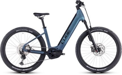 Vtt électrique Cube reaction hybrid abs 750 smaragdgrey´n´blue easy entry