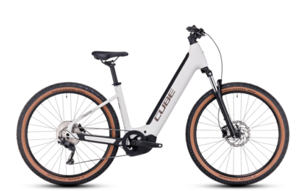 Vtt électrique Cube reaction hybrid one 625 lightgrey´n´rose easy entry