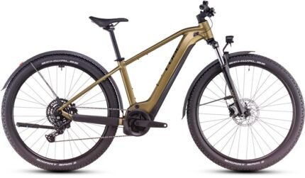 Vtt électrique Cube reaction hybrid performance 625 allroad goldenlime´n´black