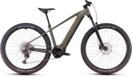 Vtt électrique Cube reaction hybrid pro 600 dustyolive´n´gold