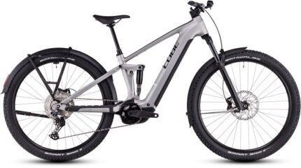 Vtt électrique Cube stereo hybrid one22 race 800 allroad silver´n´black