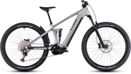 Vtt électrique Cube stereo hybrid one22 race 800 silver´n´black