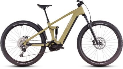 Vtt électrique Cube stereo hybrid one22 race 800 drygreen´n´olive