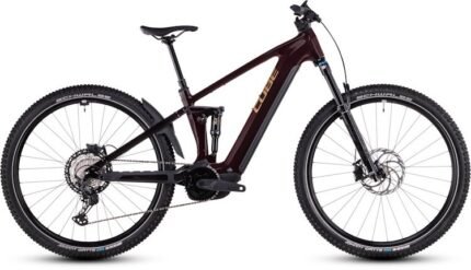 Vtt électrique Cube stereo hybrid one22 slt 800 solareclipse´n´gold