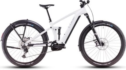 Vtt électrique Cube stereo hybrid one44 exc 800 allroad whitemarble´n´black