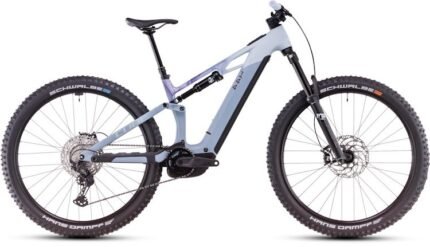 Vtt électrique Cube stereo hybrid one44 hpc race 800 pigeonblue´n´art