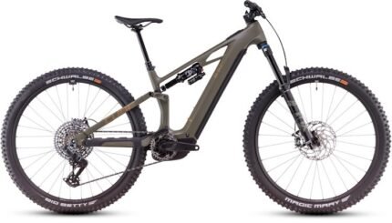 Vtt électrique Cube stereo hybrid one44 hpc tm 800 dustyolive´n´gold
