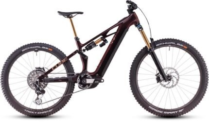 Vtt électrique Cube stereo hybrid one77 hpc slt 800 solareclipse´n´bronze